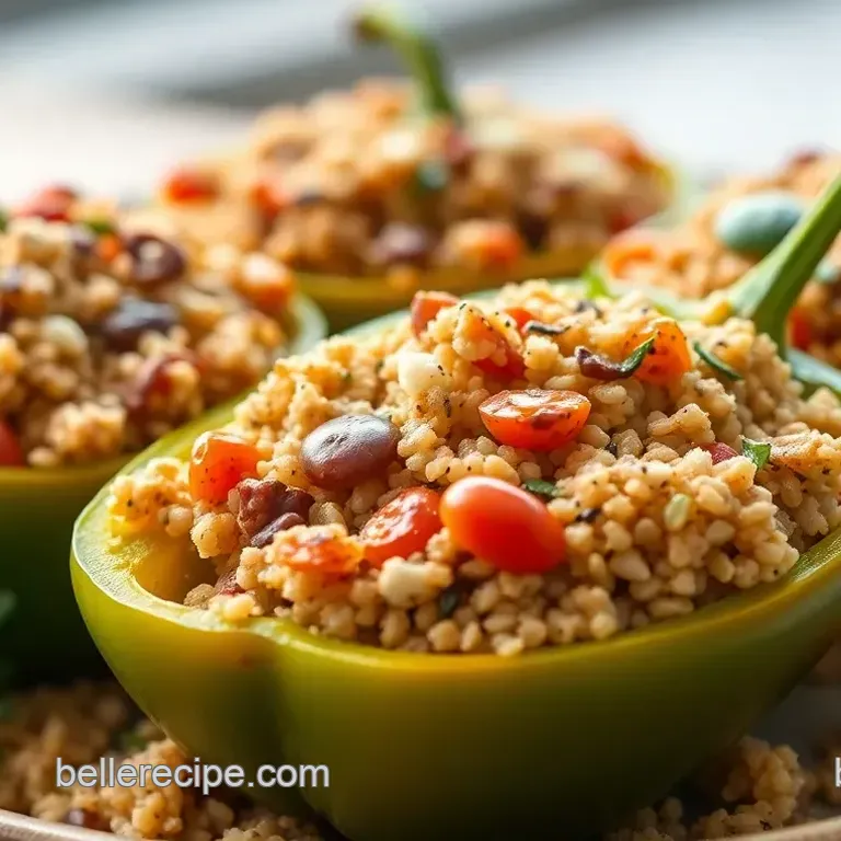 Savory Stuffed Bell Peppers Without Rice