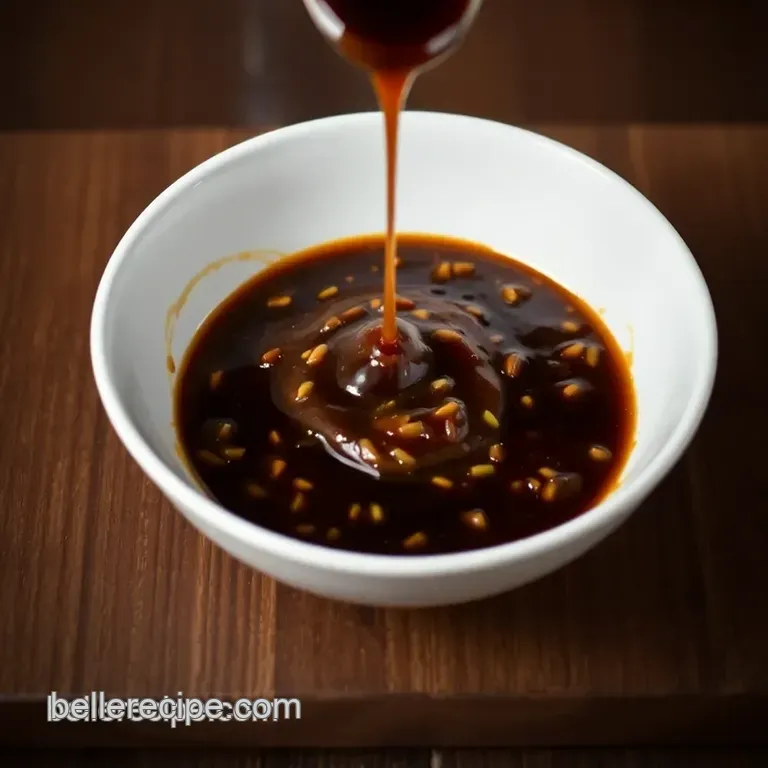 Savory &amp Sweet: Homemade Hoisin Sauce presentation