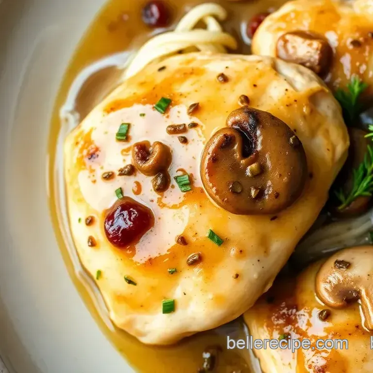 Sear Chicken Madeira with Savory Mushroom Sauce
