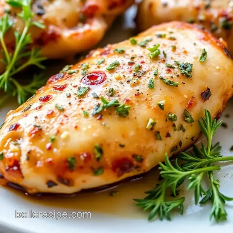 Sear Garlic Herb Chicken for Quick Flavor presentation