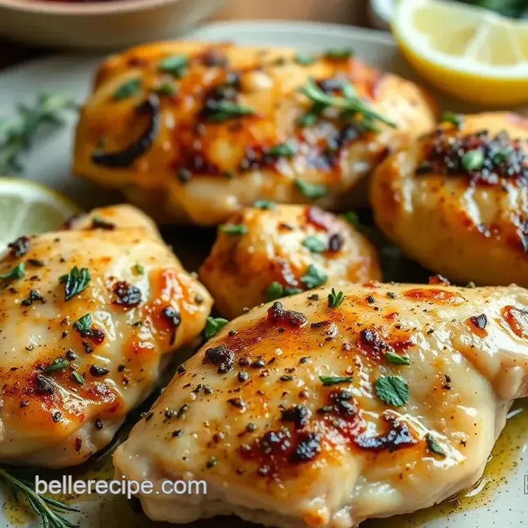 Sear Garlic Herb Chicken for Quick Flavor