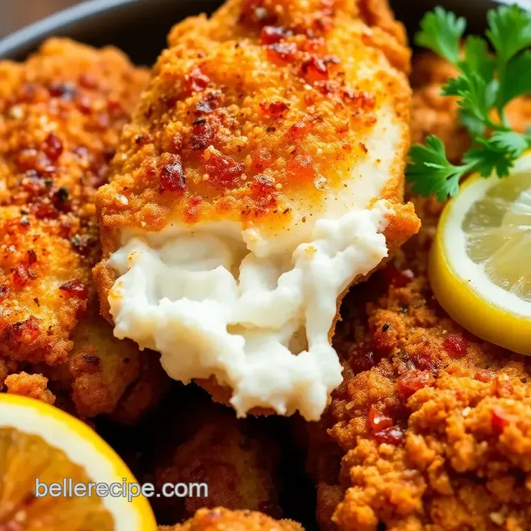 Seasoned Fried Fish with Hillbilly Flavor presentation