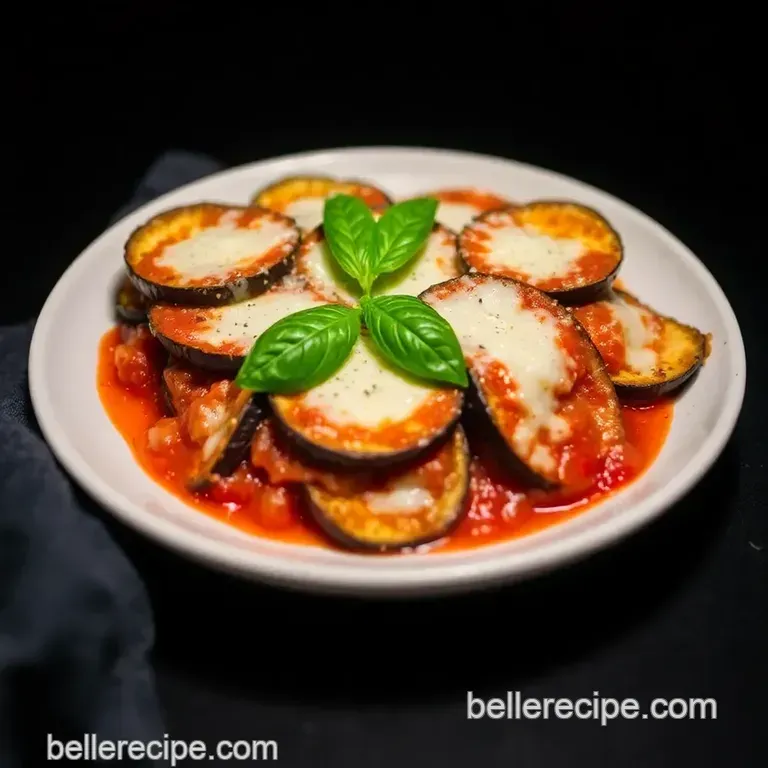 Seriously Good Eggplant Parmesan presentation