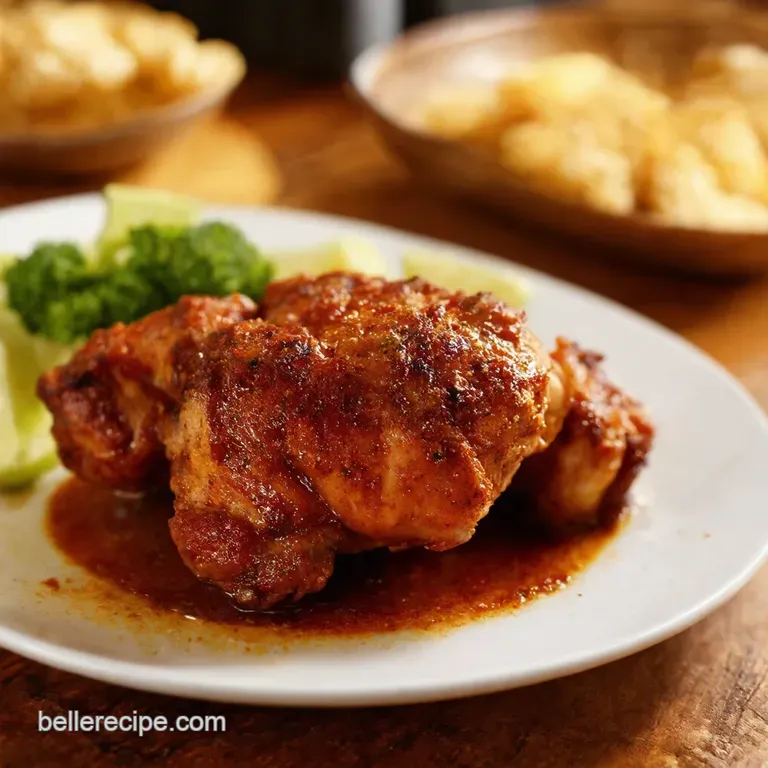 Seriously Good Homemade Jerk Chicken Marinade presentation