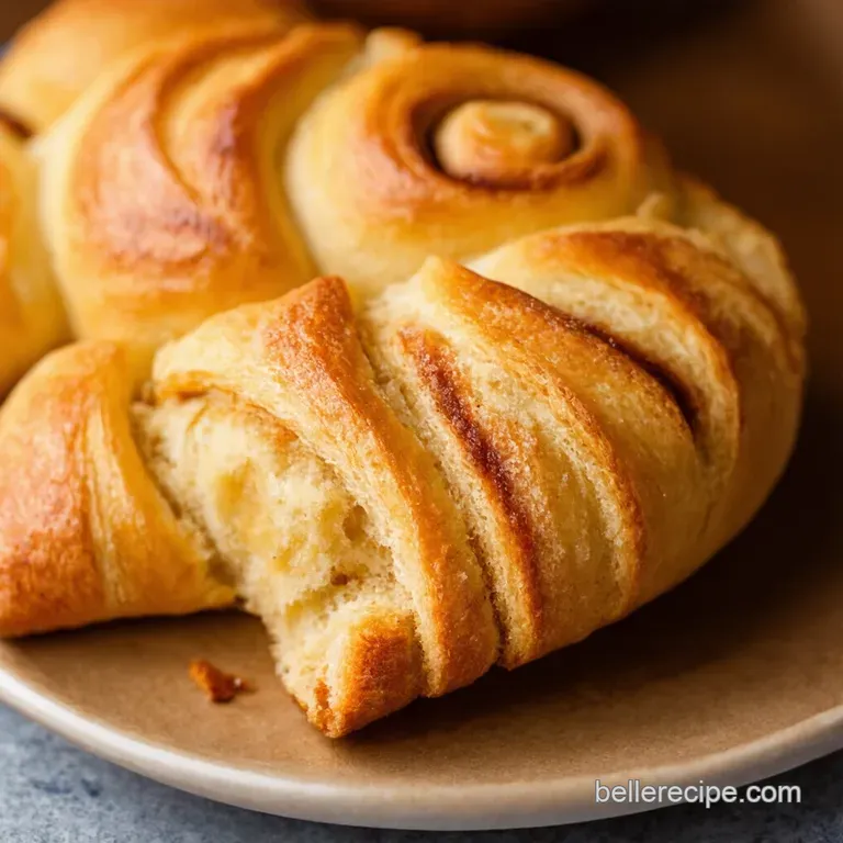 Shortcut Cinnamon Swirls Crescent Roll Magic presentation