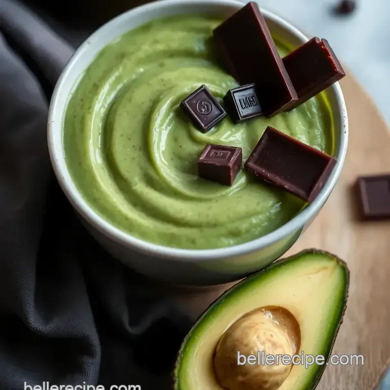 Silky Avocado Mousse: the Creamy Dessert You Can&rsquo;t Resist presentation