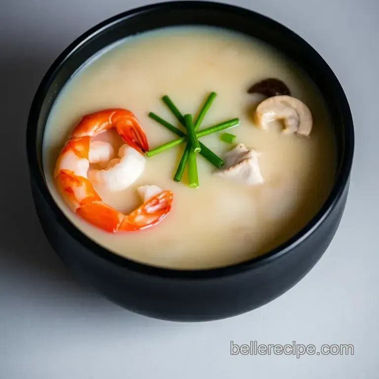 Silky Savory Chawanmushi: the Japanese Egg Custard Delight presentation