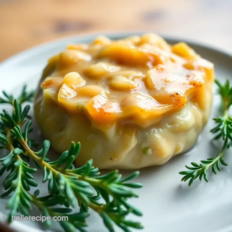 Silky Smooth Garlic Confit presentation