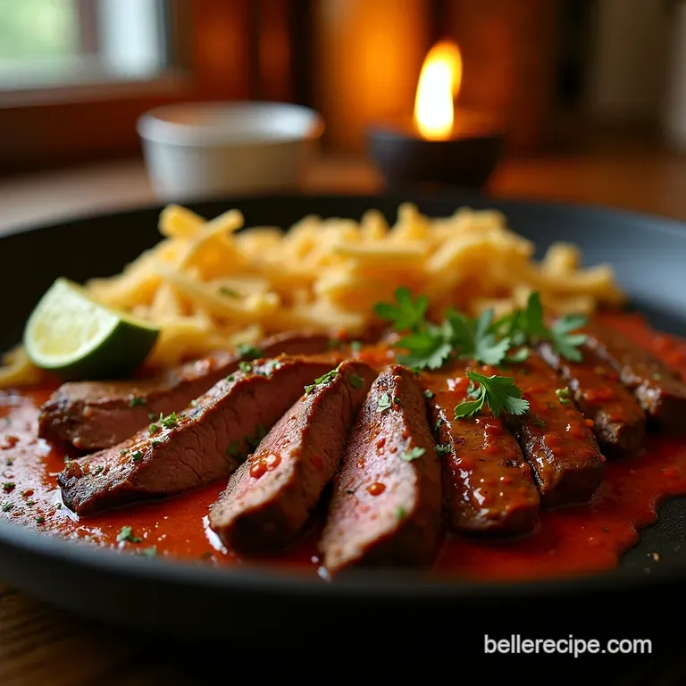 Sizzling Skirt Steak Fajitas Texmex Fiesta at Home presentation