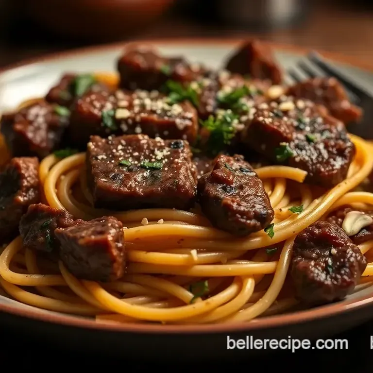 Easy & Juicy Steak Pasta: My Fail-Proof Herb Glazed Method