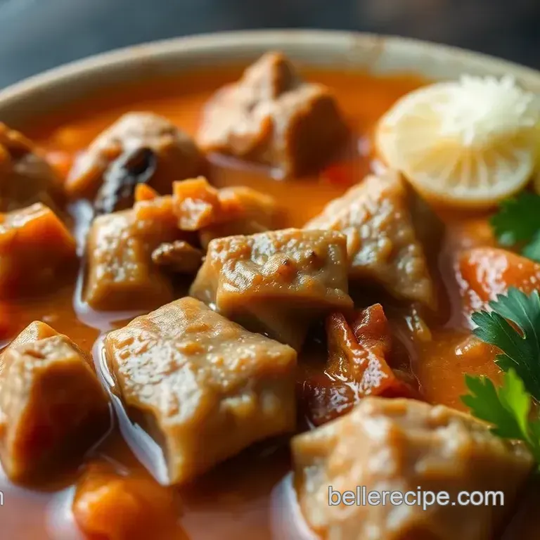Slow Cooked Menudo: Comforting Hearty Soup