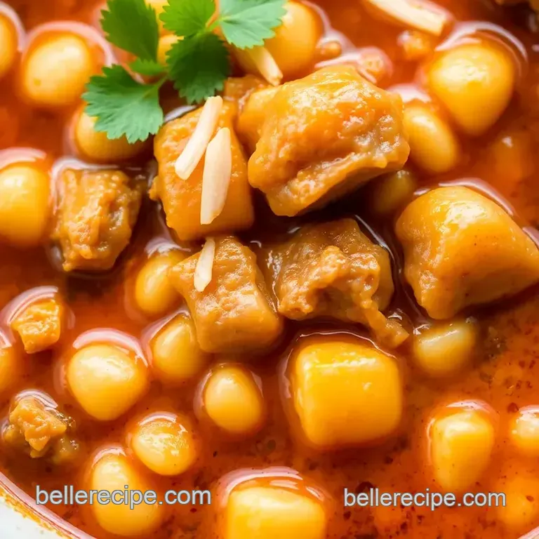 Slow-Cooked Menudo: Hearty Mexican Delight presentation