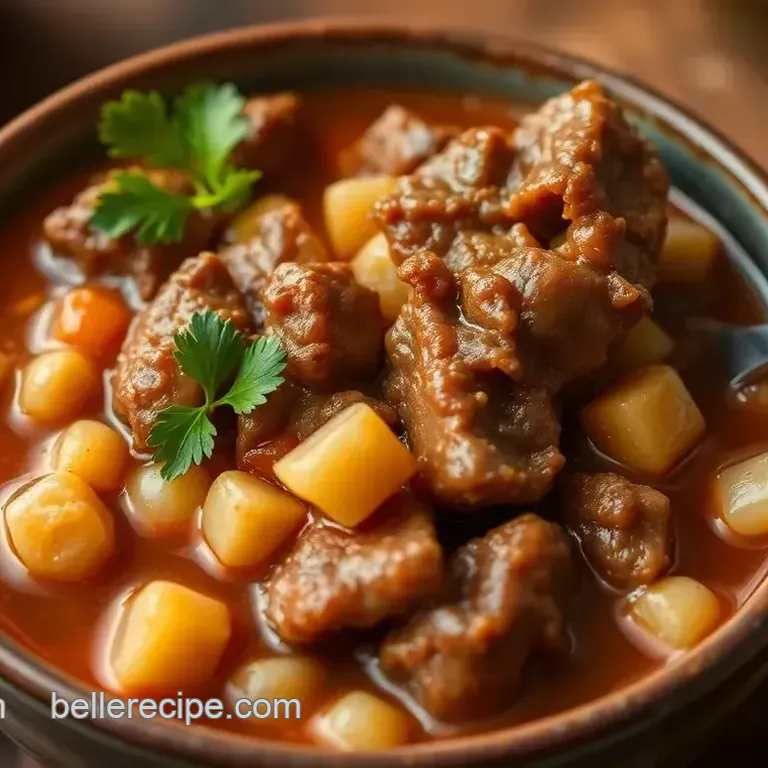 Slow-Cooked Menudo: Hearty Mexican Delight