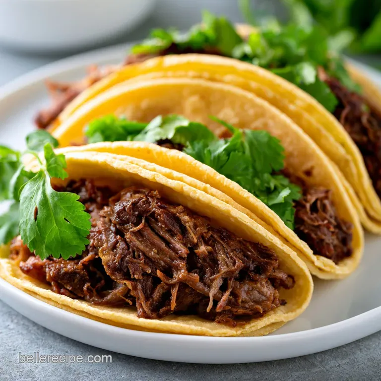 Slow Cooker Brisket Tacos: Tender and Smoky