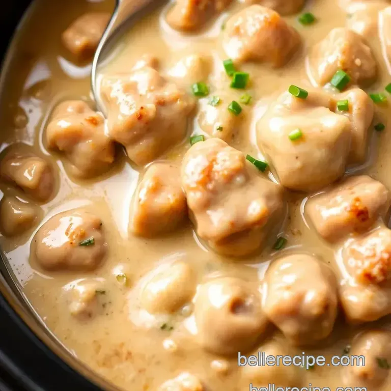 Slow Cooker Sausage Gravy for Breakfast Bliss presentation