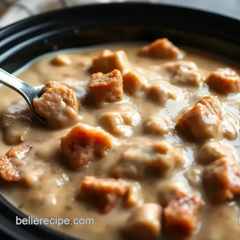 Slow Cooker Sausage Gravy for Breakfast Bliss