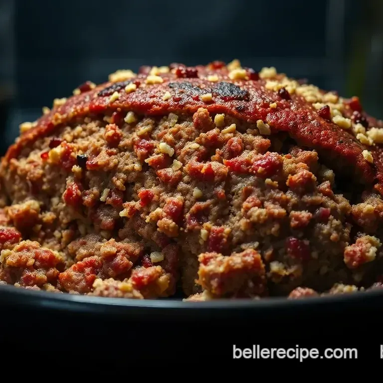 Smokin’ Hot Meatloaf with a Smoky Twist
