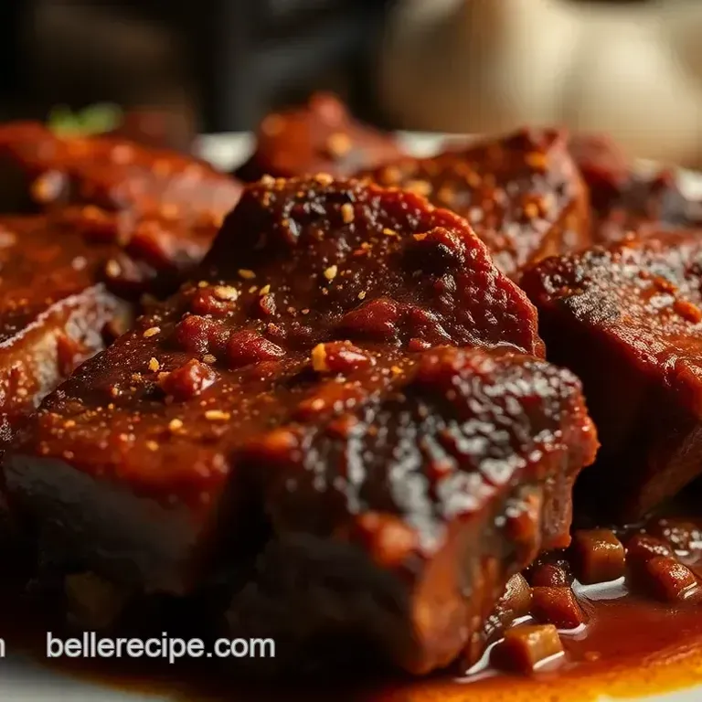 Smoky Barbecue Beef Short Ribs: A Mouthwatering Delight