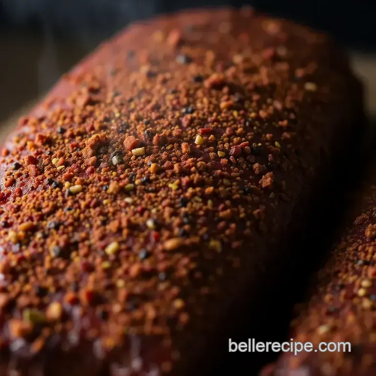 Smoky Sweet Rib Dry Rub presentation