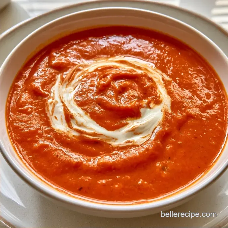 Sour Cream and Tomato Soup in 35 Minutes