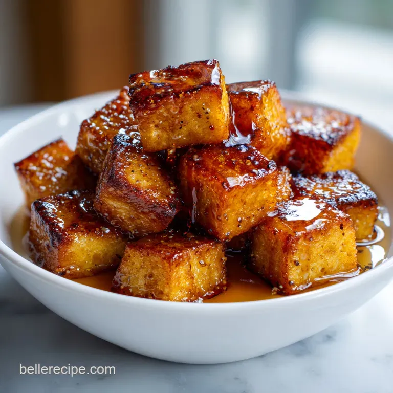 Sourdough French Toast Casserole with Maple Syrup