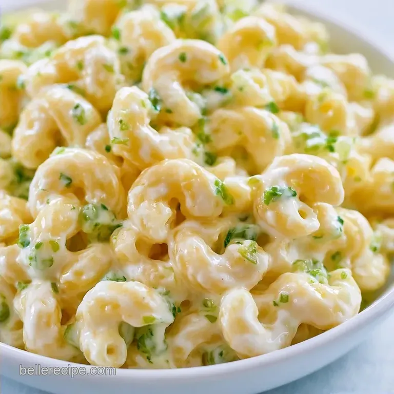 Southern Macaroni Salad: Creamy and Tangy