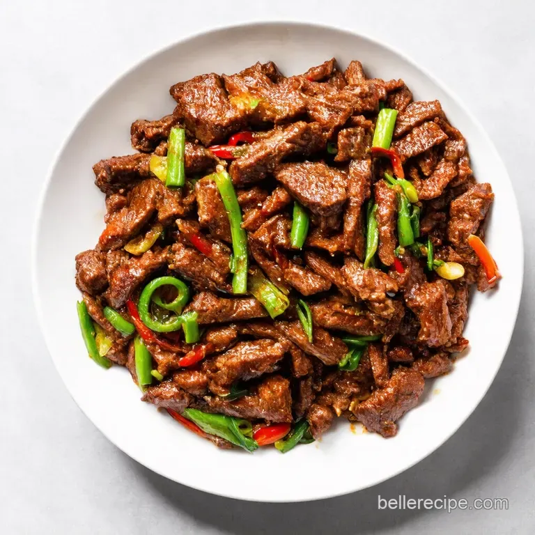 Speedy GingerGarlic Beef StirFry
