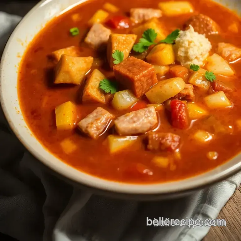 Spicy Cajun Gumbo: A Taste of New Orleans presentation