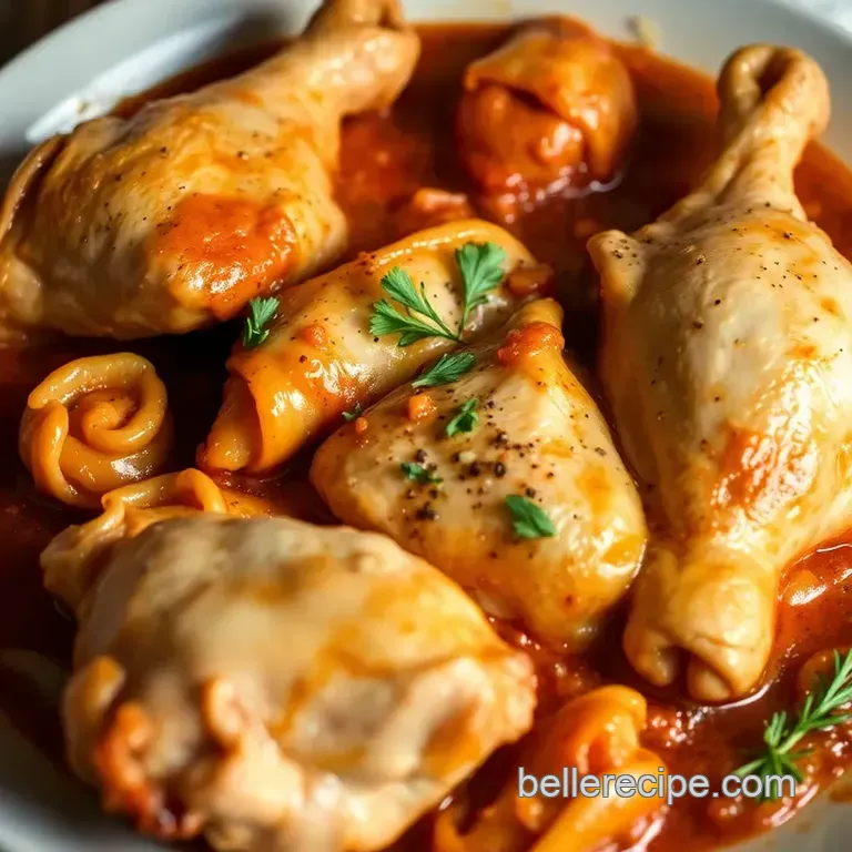 Spicy Chicken Scarpariello: a Zesty Italian-Style Delight presentation
