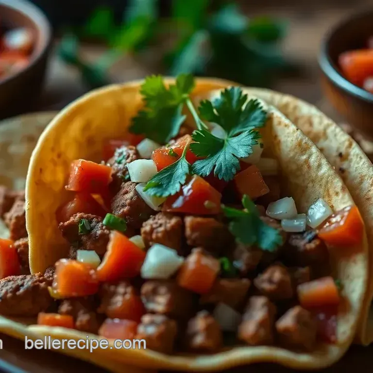 Spicy Chorizo Tacos with Fresh Salsa and Creamy Avocado