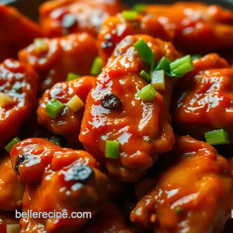 Spicy Korean BBQ Chicken Wings