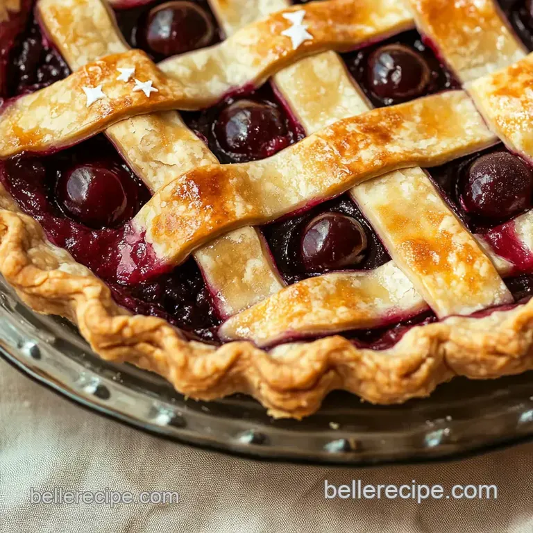 Star-Spangled Cherry Pie - a Taste of Americana presentation