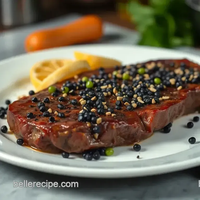 Steak Au Poivre: A Peppercorn Crust Masterpiece