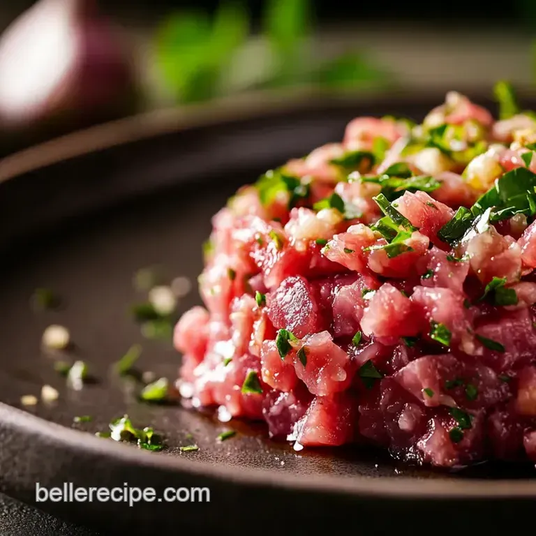 Steak Tartare: A Classic French Indulgence