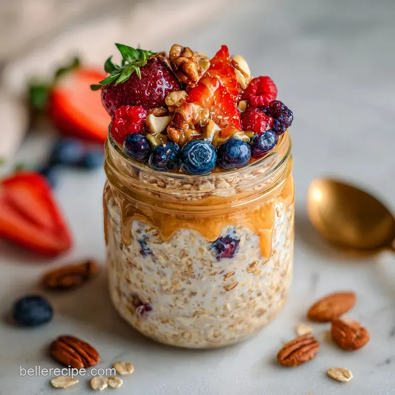 Steel Cut Overnight Oats: No Cook Method
