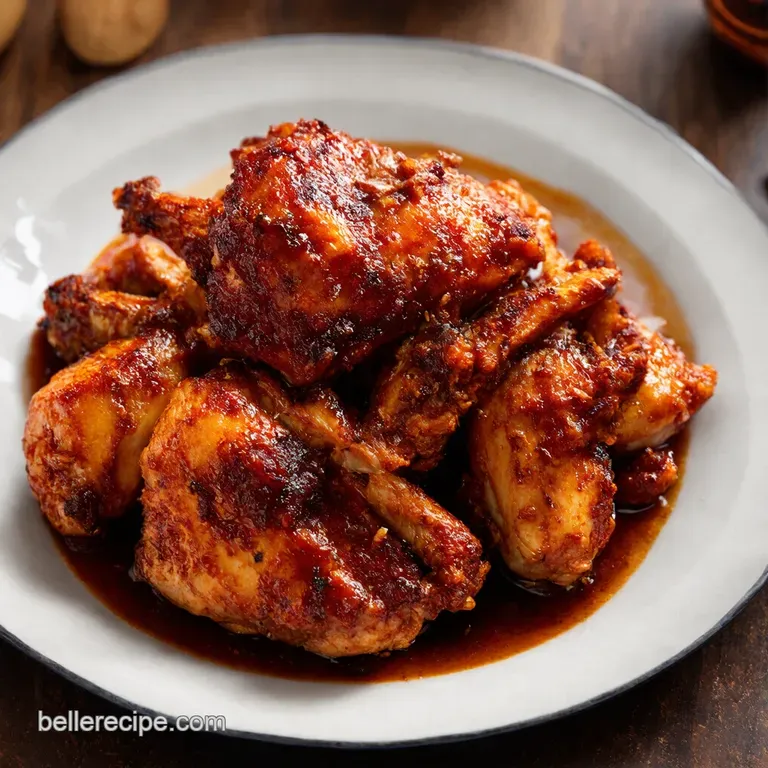 Sticky Sweet Backyard BBQ Chicken