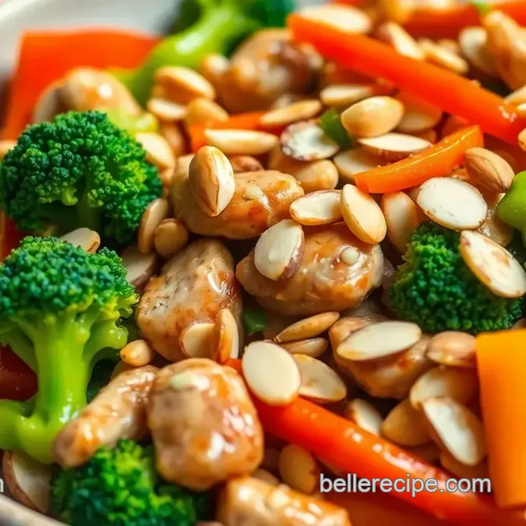 How to Make the Best Stir-Fry Chicken with Chopped Almonds!