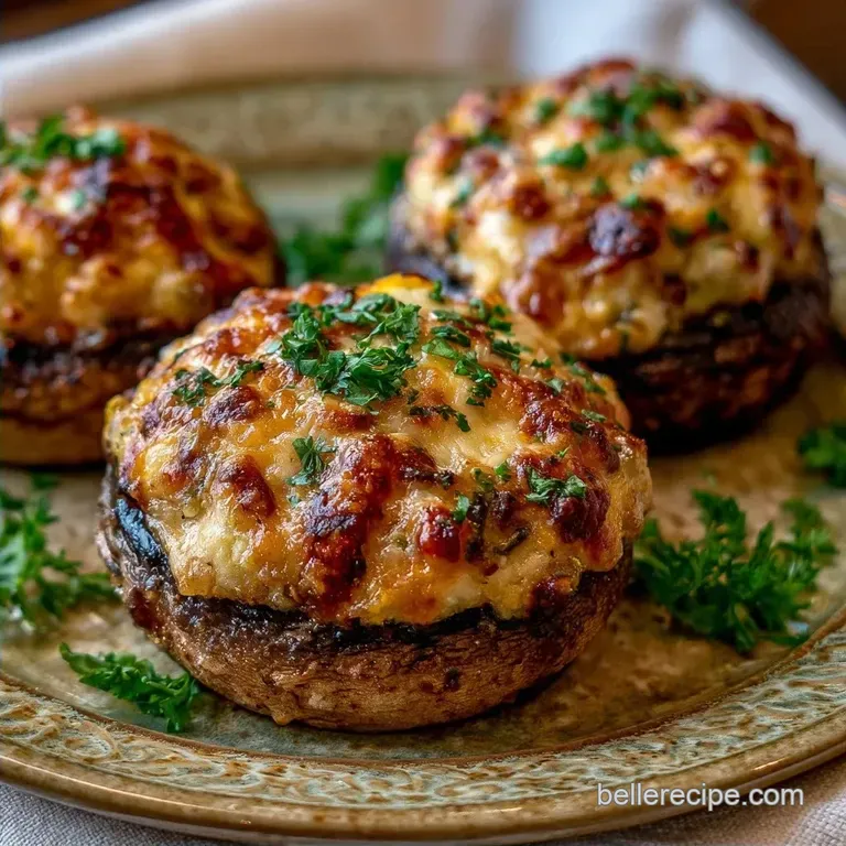 Stuffed Mushrooms with Parmesan