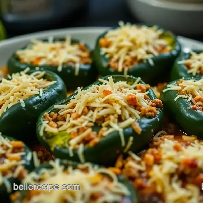 Stuffed Poblano Peppers: Classic Chile Rellenos