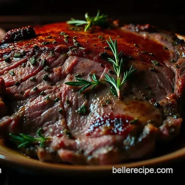 Easy & Juicy Prime Rib Recipe Oven: My Fail-Proof Herb Glazed Method