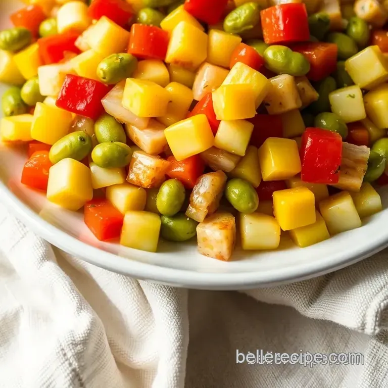 Summer Succotash: A Colorful Medley of Fresh Vegetables presentation