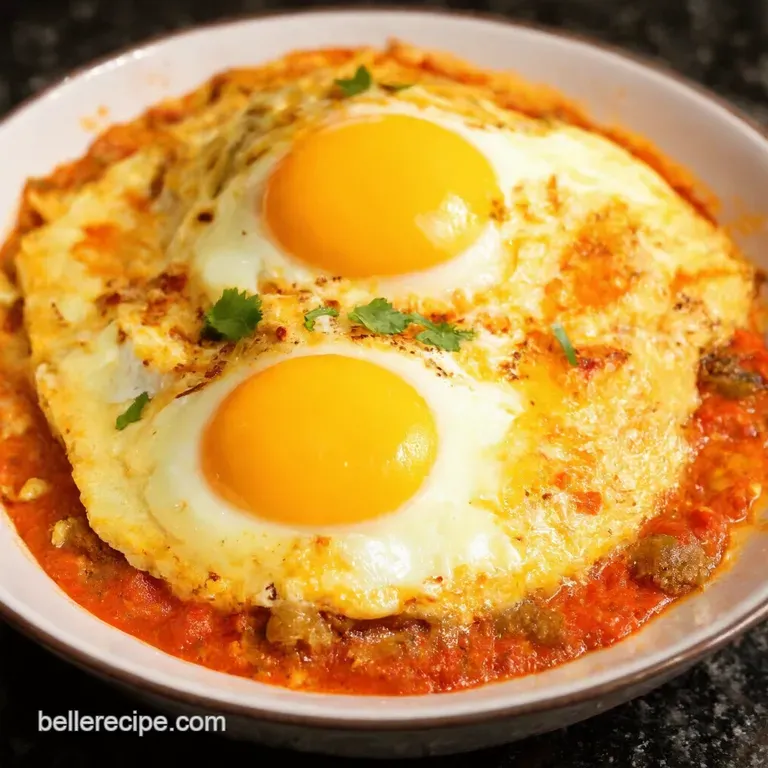 Sunkissed Huevos Rancheros presentation