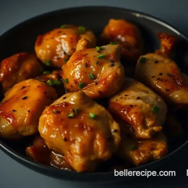 Sweet and Spicy Honey Pepper Chicken