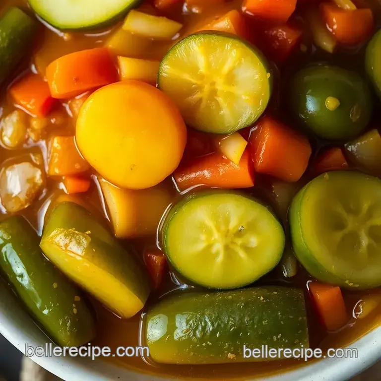 Sweet and Tangy Bread and Butter Pickles presentation