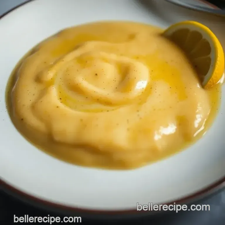 Sweet Zesty Honey Lemon Pepper Sauce presentation