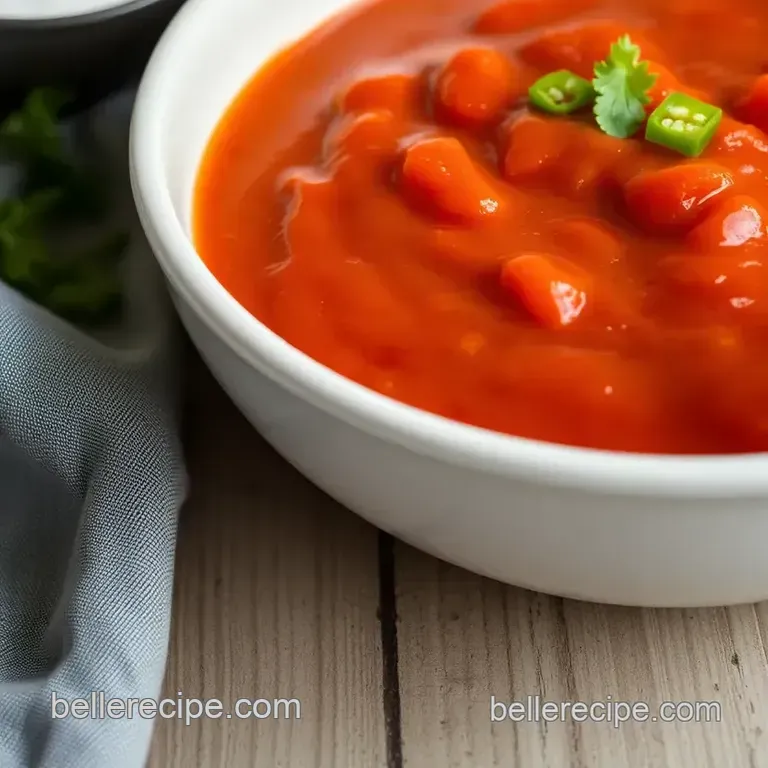 Taco Bell Red Sauce: Easy Homemade Recipe for Delicious Flavor! presentation
