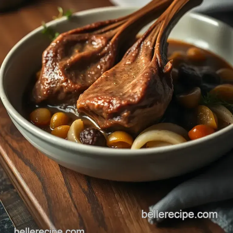 Tender Veal Osso Buco: a Classic Italian Delight presentation
