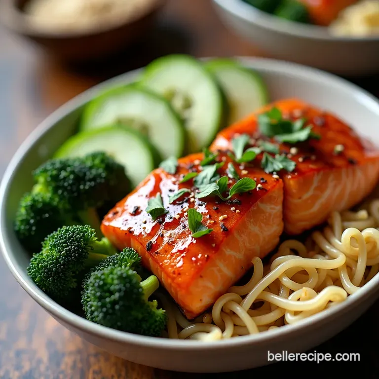 Teriyaki Salmon Bliss Bowl Your Weeknight Zen Zone