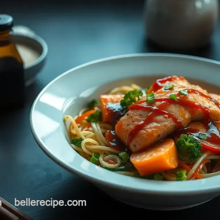 Teriyaki Salmon Bowl: A Tantalizing Taste of Japan