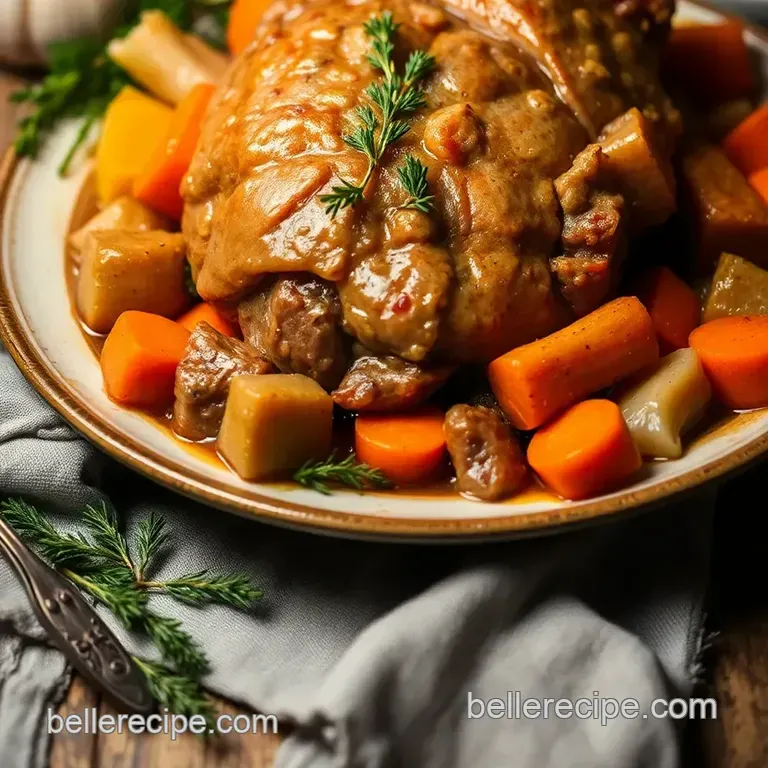 Tête de Veau en Sauce: A Classic French Delight presentation